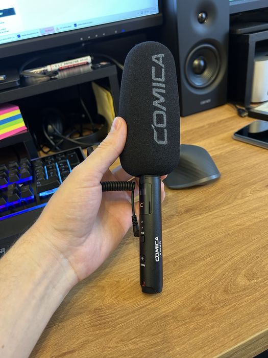 Microfon 32bit Comica VM40 nou