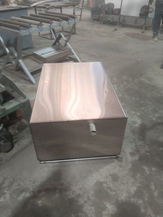 Сварка аргоном. Нержавейка ёмкость