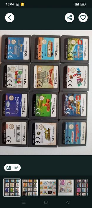 Vand mario si altele ds