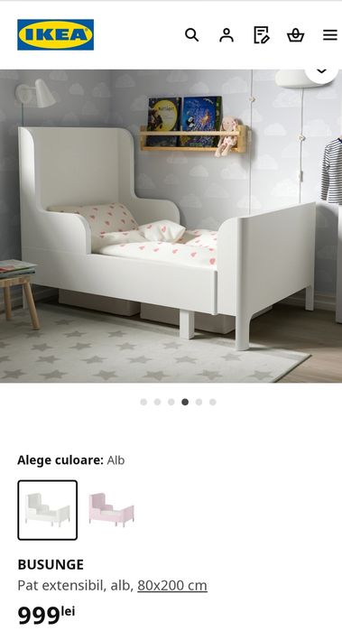 Paturi Ikea copiii ,care crește