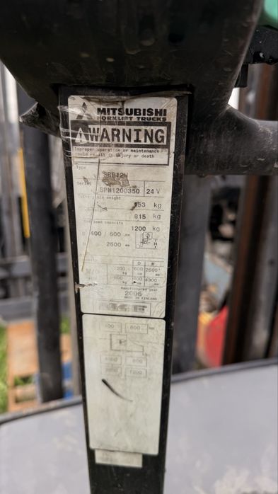 Продам штабелер электрический