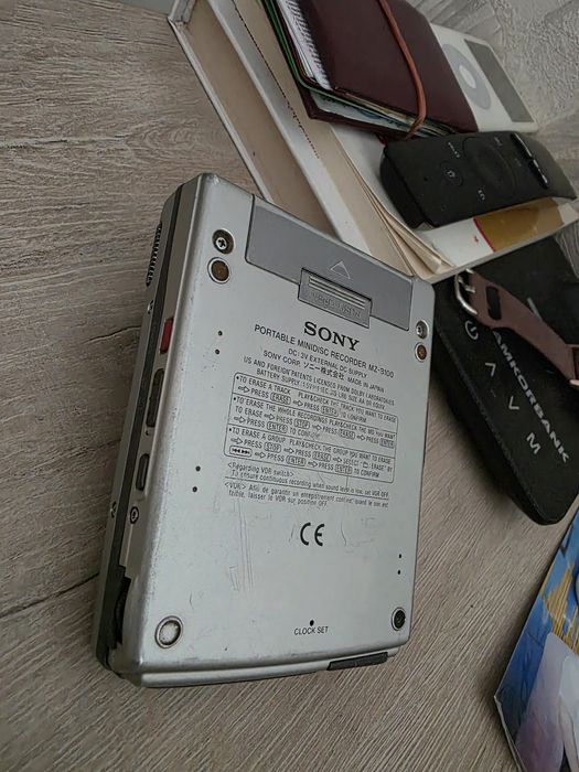 Sony mz-b100 минидиск RECORDER  стерео запись килади