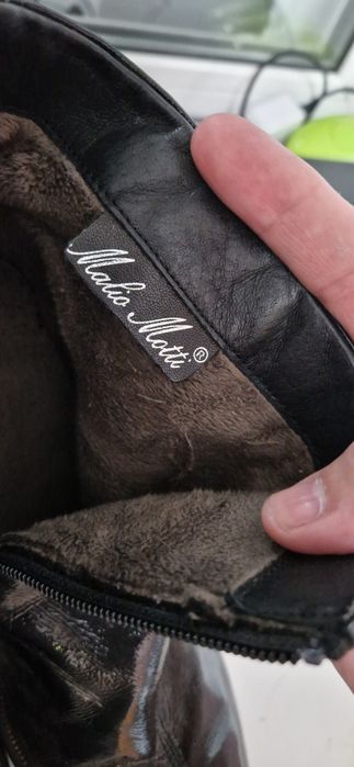 Полусапожки натуральные