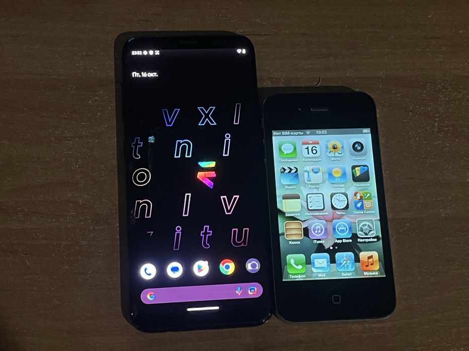 Обмен Samsung S8 и iPhone 4S