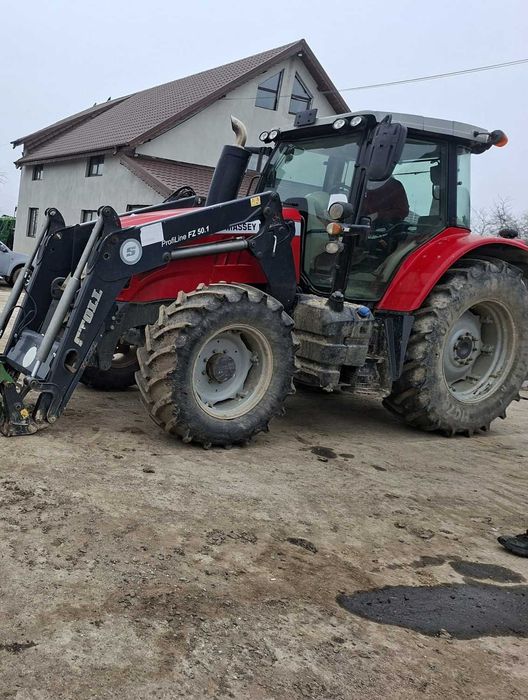 Tractor Massey Ferguson MF 7715 S DYNA 4 + Disc LEMKEN HELIODOR 9