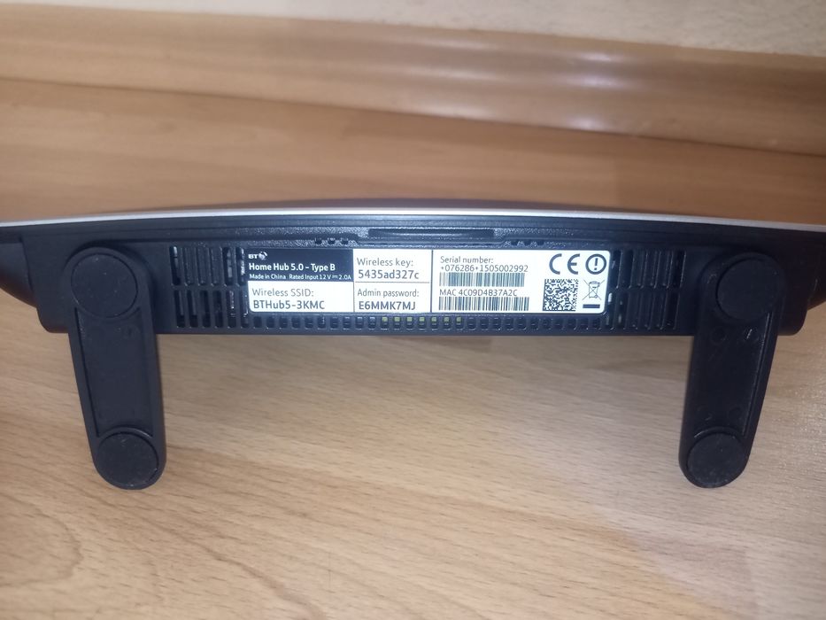 Хъб, рутер BT Home Hub 5 - 3KMC