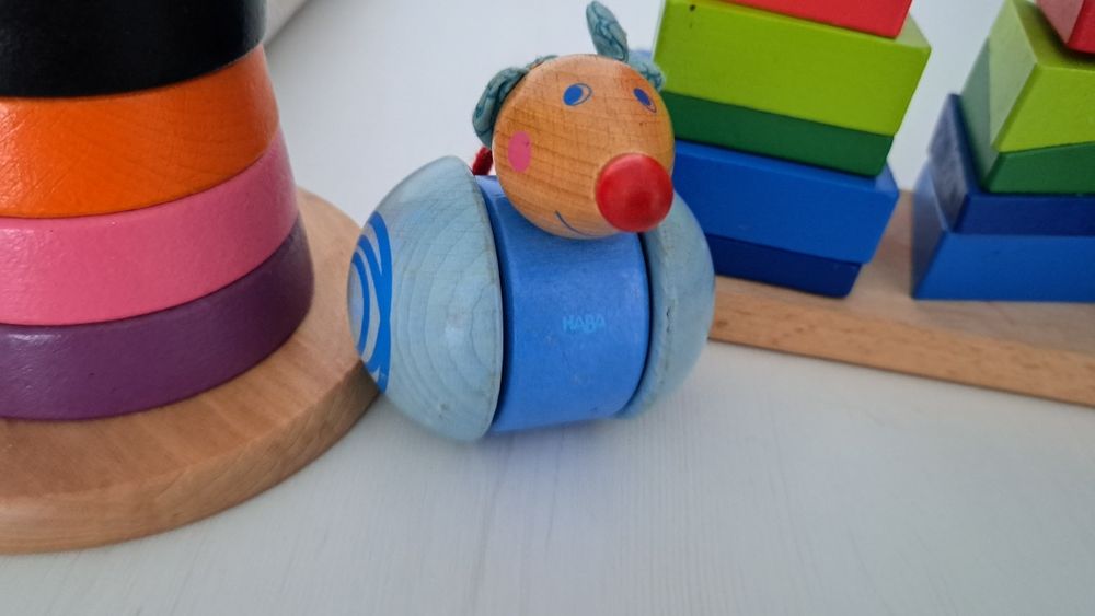 Lot Jucarii educative de lemn Montessori- Haba
