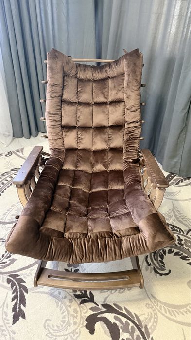 Кресло-качалка ракушка с матрасом