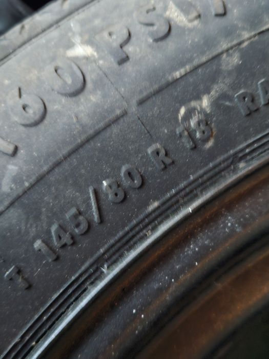 Резервна гума патерица за Vw Tigyan 145/80/18