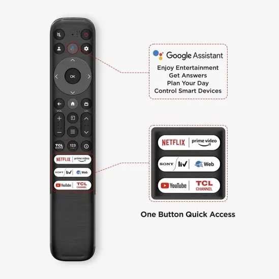 Телевизор TCL 55V6B 4K HDR Google TV  Оригинал