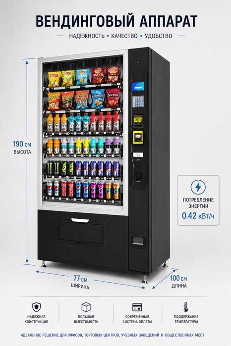 Vending apparat srochno sotiladi 2 dona bor