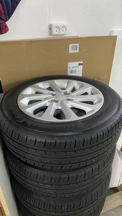 Шины с дисками на акцент