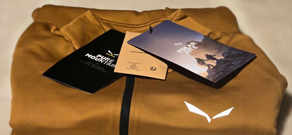 Salewa Puez Polarlite Half Zip Fleece Pure Mountain BARBATI  48 M