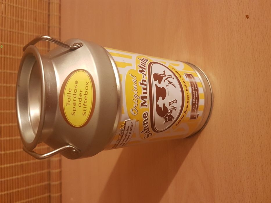 Жестяной бидон копилка