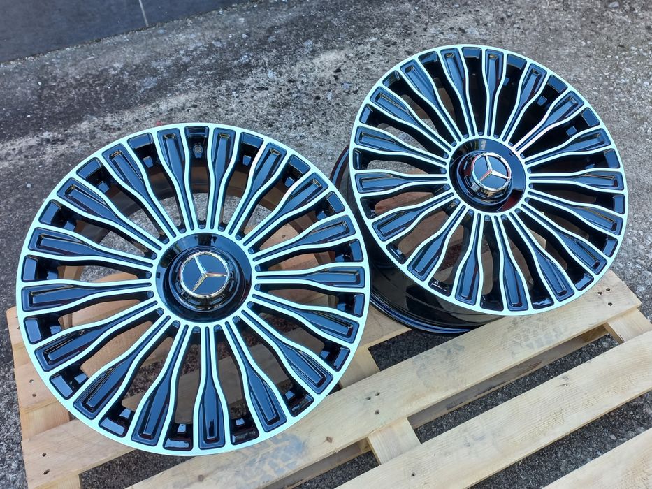 18 Mercedes Maybach 8j-9j et43-49 E R S ML GL Class 4Matic 4x4 Black