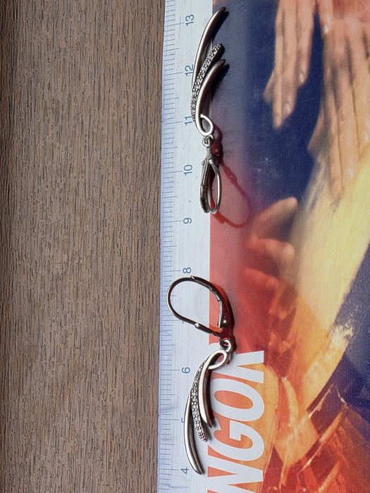 Vand cercei argint 925