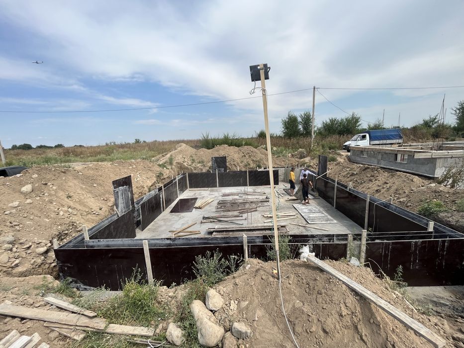 Заливаем Фундамент