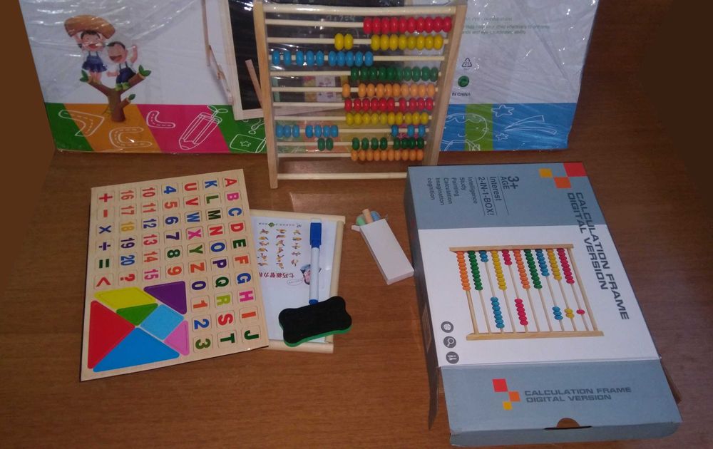 намалена цена ! 2в1 магнитна двустранна дъска със сметало