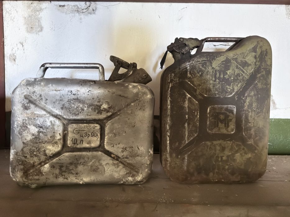 Алюминиевые, железные канистры