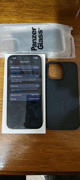 iPhone 16 Pro max 256gb battery 93