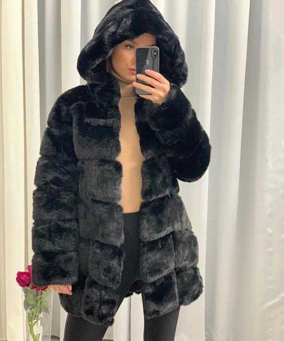 Топло и модерно дамско палто – НОВО – S–2XL