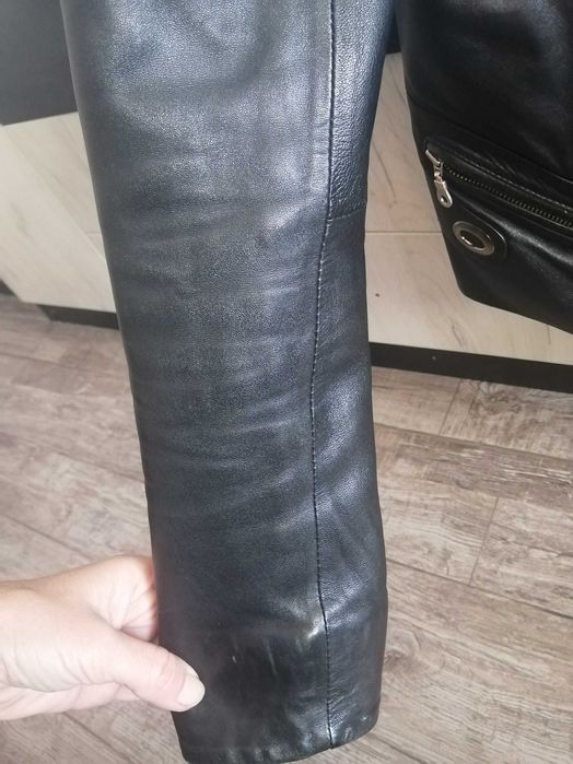 Дамско яке естествена кожа