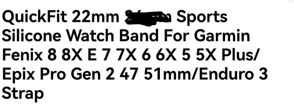 Garmin FĒNIX часовник - каишки