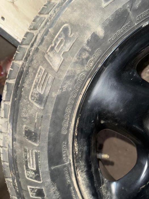 Диски с шинами на запаску