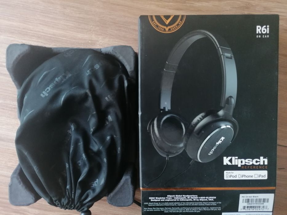 Слушалки Klipsch R6i On-Ear Headphones