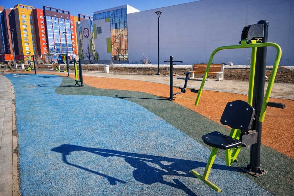 Уличные тренажеры от производителя