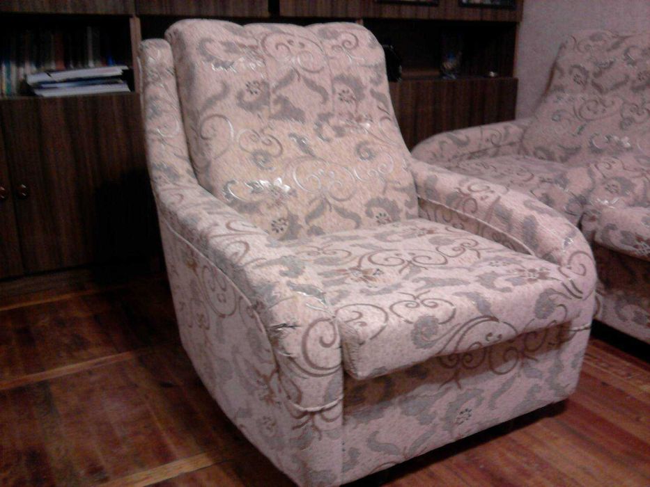 Обивка мягкой мебели. Любой сложности. СЕРГЕЙ.