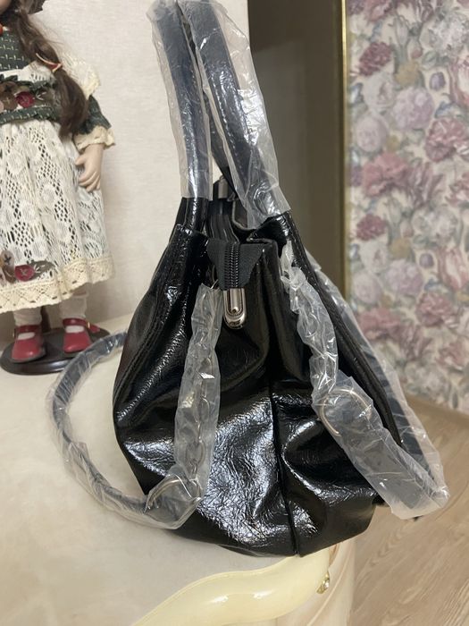 Сумка с эффектом помятости (новая)