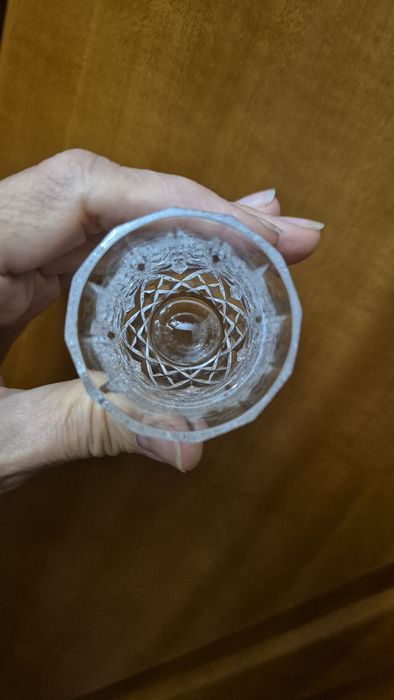 Рюмки 4 шт хрусталь Италия.