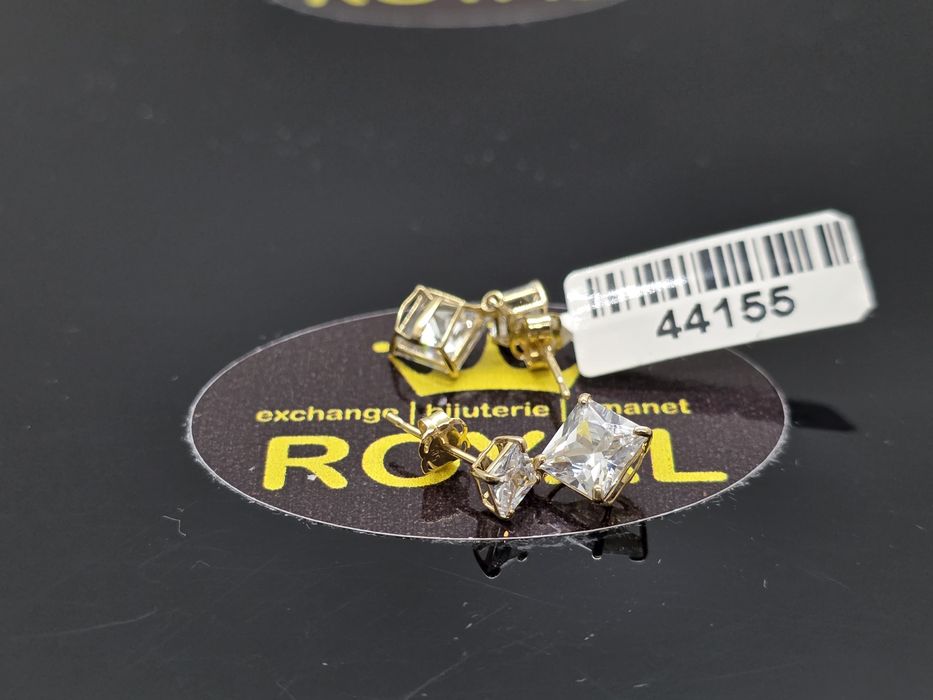 Bijuteria Royal: Cercei aur 14k/1.46 gr