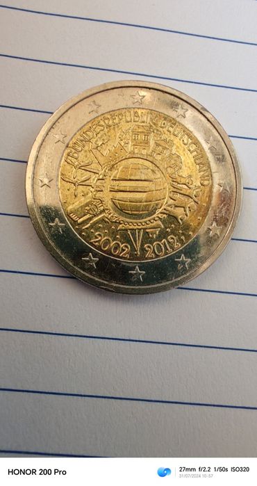 МОНЕТИ от 2 евро