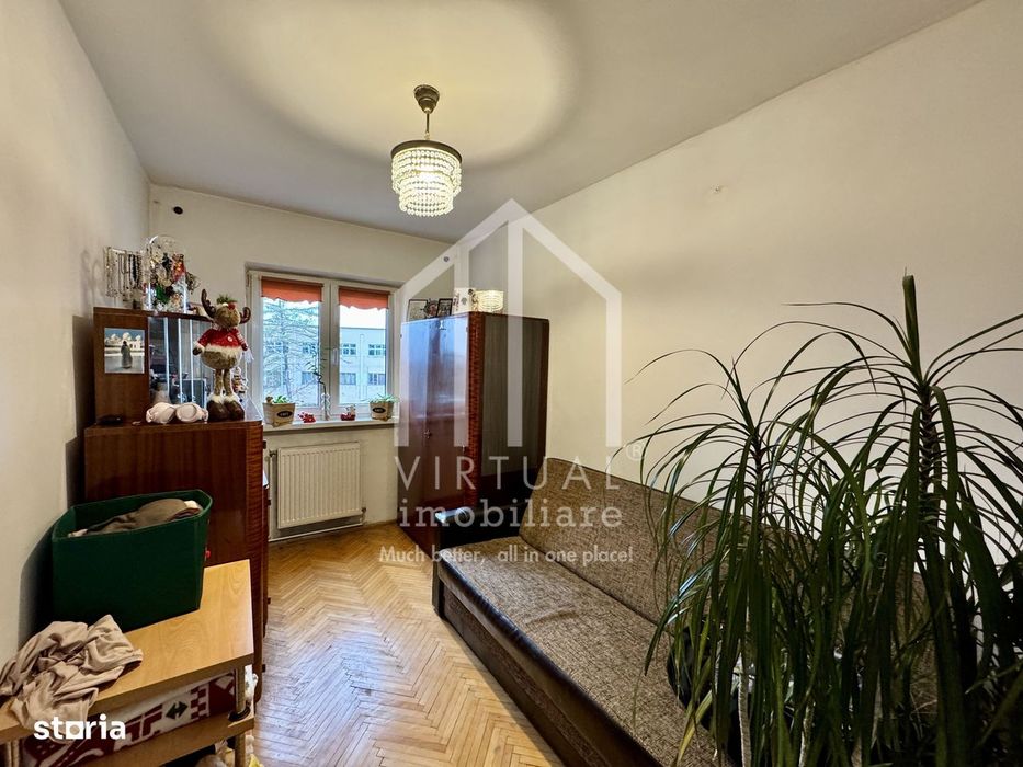 Apartament cu 3 camere, 55mp utili + 2 balconae, etaj 2/5, Valea Aurie — fotografia 1