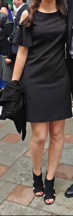 Rochie neagră elegantă mărimea 36