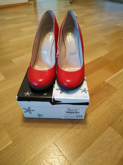 Обувки Бианки естествена кожа