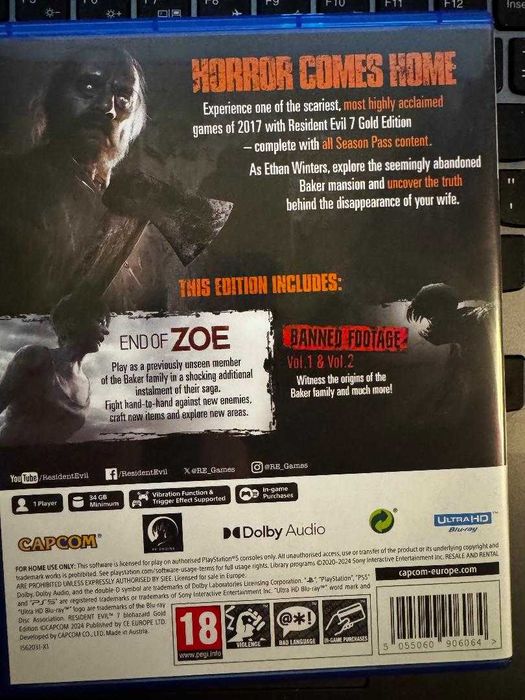 Resident Evil 7 Gold PS5