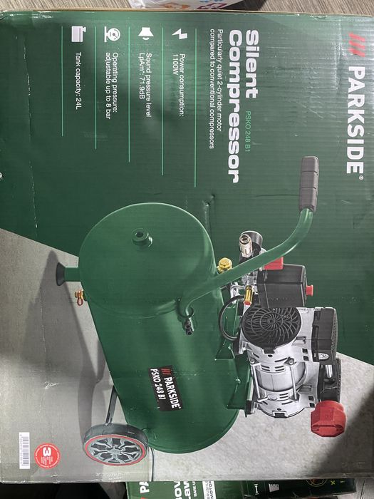 Compresor aer 24l , sigilat si garantie