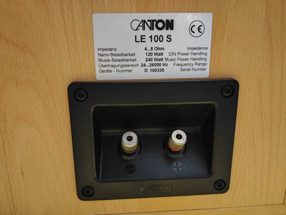 boxe Canton LE 100 S și Fonum 250 , 8 ohmi