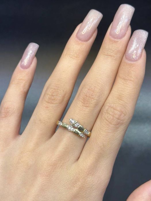 Золото 585  Кольцо Масса: 1,57