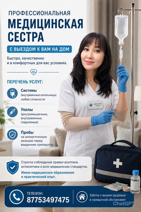 Укол системы на дому