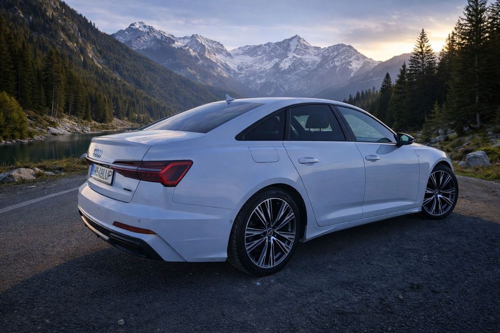 Vand Audi A6 Quattro 2.0 TDI, S-Line, 367cp ,Alb