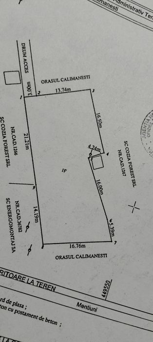 Vând teren intravilan