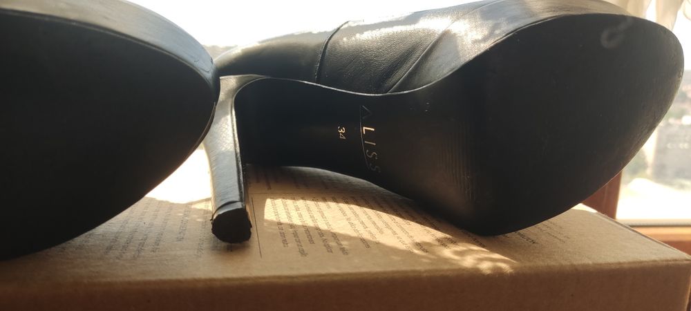 Pantofi eleganți din piele naturală – Aliss Nr 34