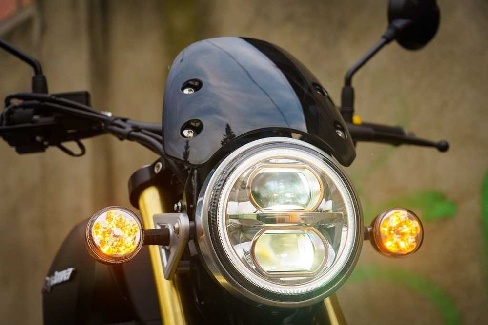 Motocicleta scrambler, Rockstar 125 cc, Permis A1,  Rate !