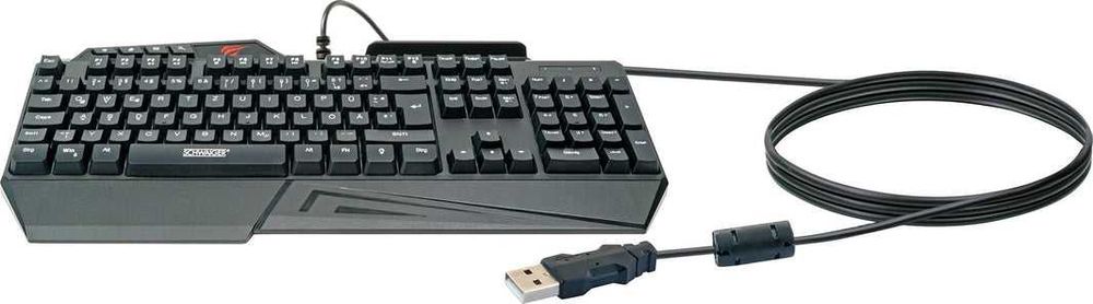 Геймърска клавиатура SCHWAIGER Gaming Tastatur GT108, RGB подсветка