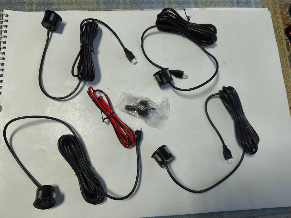 Kit senzori parcare auto 4 senzori + afisaj si buzzer