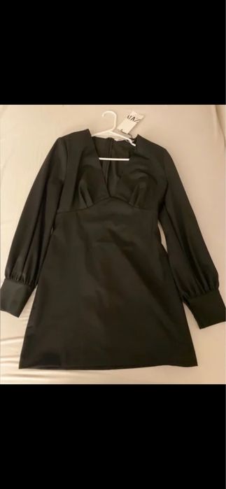 Рокля Нова zara S къса черна